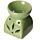 Decorative Squat Ceramic Simple Coloured Oil Burner