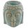 Ceramic Crackled Glaze Buddha Head Oil Burner