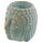 Ceramic Crackled Glaze Buddha Head Oil Burner