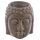 Ceramic Crackled Glaze Buddha Head Oil Burner