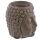 Ceramic Crackled Glaze Buddha Head Oil Burner