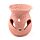 Ceramic Crackled Glaze Cut Out Pattern Oil Burner
