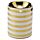 Ceramic Metallic Gold Stripe Eden Oil Burner