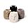 Ceramic Small Oil Burner - Eden Stone Effect Face