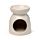 Ceramic Oil & Wax Burner - Eden Stone Effect Embossed Fern