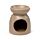 Ceramic Oil & Wax Burner - Eden Stone Effect Embossed Fern