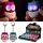 LED Light & Sound Keyring - Pink & Blue Hooting Owl