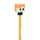 Set of 4 Erasable Pens with Silicone Topper - Minecraft Chibi Style