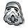 Novelty The Original Stormtrooper Helmet Enamel Pin Badge