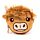 Plush Change Purse - Highland Coo Cow