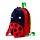 Kids School Rucksack Backpack - Adorabugs Tilly the Ladybird 