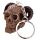 Novelty Keyring - Celtic Skull Head