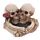 Fantasy Skull Lovers Ashtray