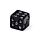 Set of 5 Black Skull Dice