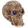 Mini Gothic Skull Decoration with Gem Eyes