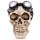 Gothic Skull Decoration - Steampunk with Goggles