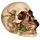 Gothic Skulls and Roses Ornament