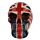 Skull Union Jack Head Ornament