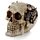Fantasy Steampunk Skull Ornament - Cogs and Gears