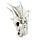 Dragon Skull Decoration with Metallic Detail