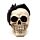 Gothic Skull Decoration - Skull Head with Bat
