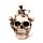 Decorative Ornament - Skull with Bursting Skeletons
