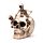 Decorative Ornament - Skull with Bursting Skeletons