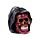 Decorative Ornament - Day of the Dead Purple Skull with Hood