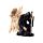 Decorative Ornament - Angel of Death Kneeling with Sword