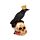 Decorative Ornament - Crow Wearing Crown Standing on Skulls