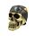 Decorative Ornament - Skull with Biker Bandana