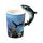 Shaped Handle Ceramic Mug - Lisa Parker Shark