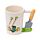 Shaped Handle Ceramic Mug - Garden Trowel