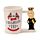 Shaped Handle Ceramic Mug - King Charles III