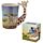 Shaped Handle Ceramic Mug - Giraffe Savannah Decal