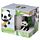 Shaped Handle Ceramic Mug - Panda with Bamboo Decal