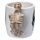Shaped Handle Ceramic Mug - Skeleton