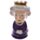 Ceramic Salt & Pepper Set - Queen & Corgi