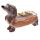 Ceramic Salt & Pepper Set - Sausage Dog & Mustard