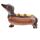 Ceramic Salt & Pepper Set - Sausage Dog & Mustard