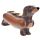 Ceramic Salt & Pepper Set - Sausage Dog & Mustard