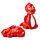 Ceramic Salt & Pepper Set - Red Dragon