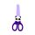 Kids Scissors in Holder with Charm - Adoramals Wild