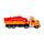 Kids Friction Action Toy - Construction Rescue Truck with Crane
