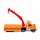 Kids Friction Action Toy - Construction Rescue Truck with Crane