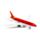 Pull Back Action Toy - Flyline Jet Aeroplane