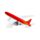 Pull Back Action Toy - Flyline Jet Aeroplane