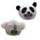 Queasy Squeezies Fidget Toy - Adoramals Zoo Panda & Koala