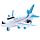 Kids Friction Light & Sound Action Toy - Jumbo Jet Aeroplane