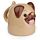 Novelty Upside Down Ceramic Mug - Mopps Pug